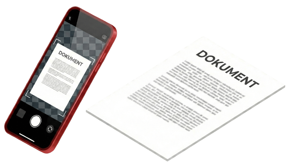 Dokument fotografieren